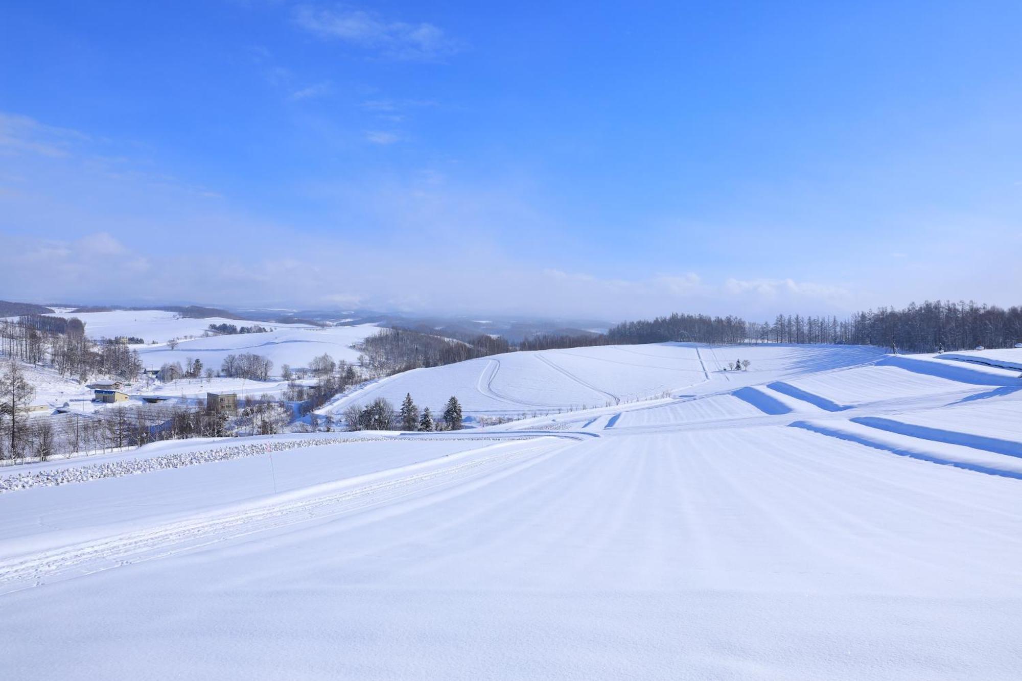 Biei Shirogane Onsen Hotel Park Hills Eksteriør billede