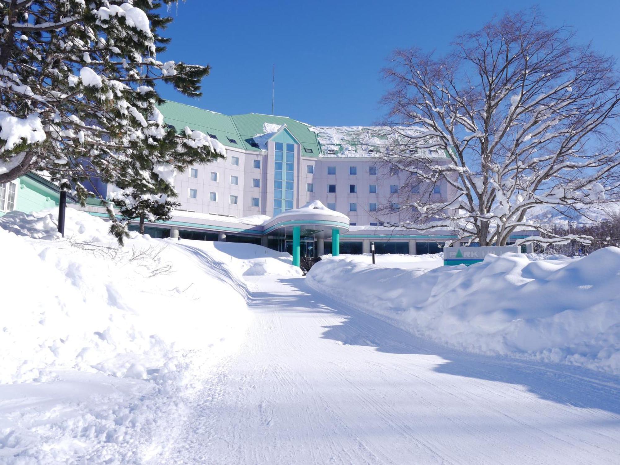 Biei Shirogane Onsen Hotel Park Hills Eksteriør billede