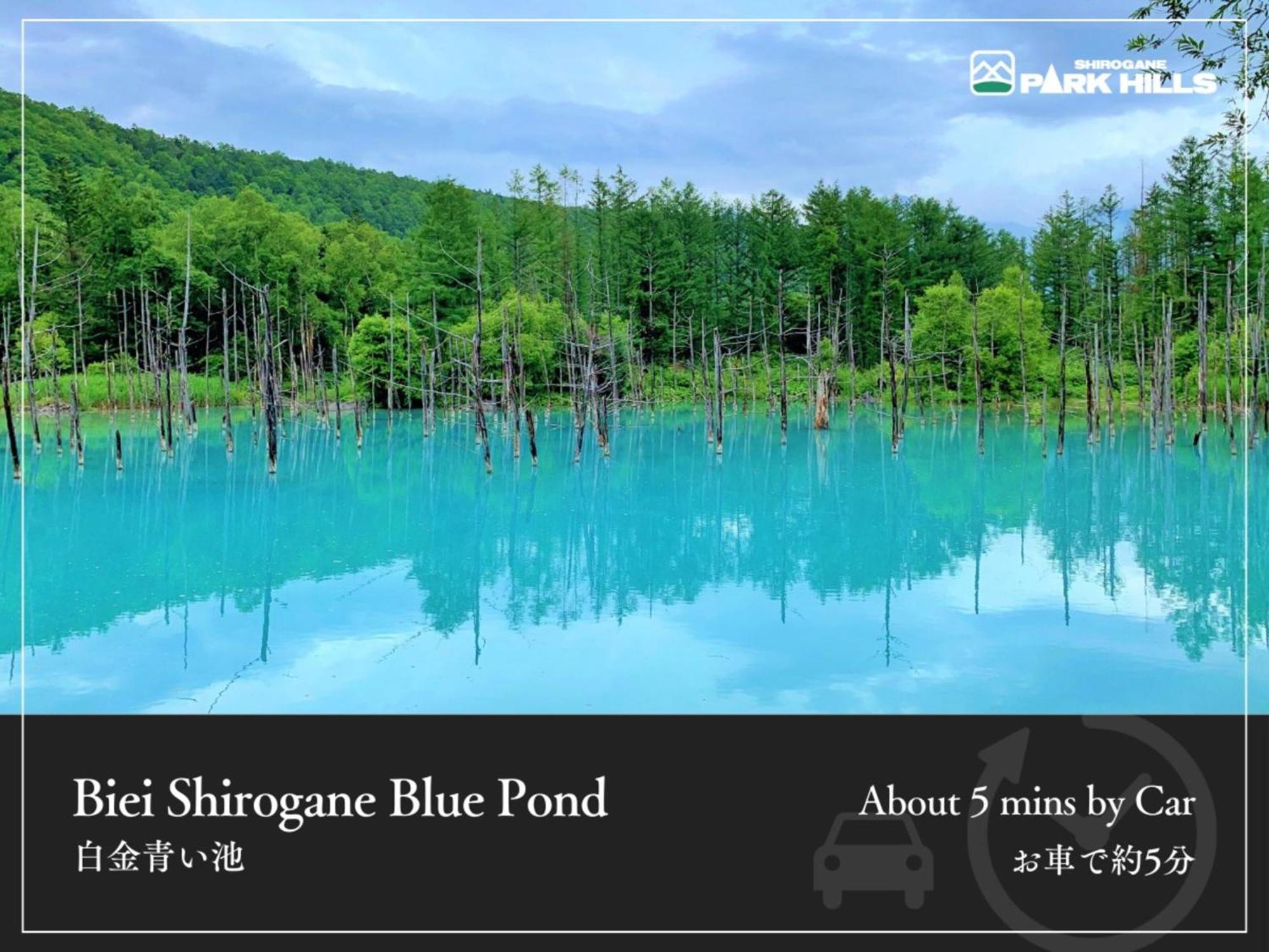Biei Shirogane Onsen Hotel Park Hills Eksteriør billede