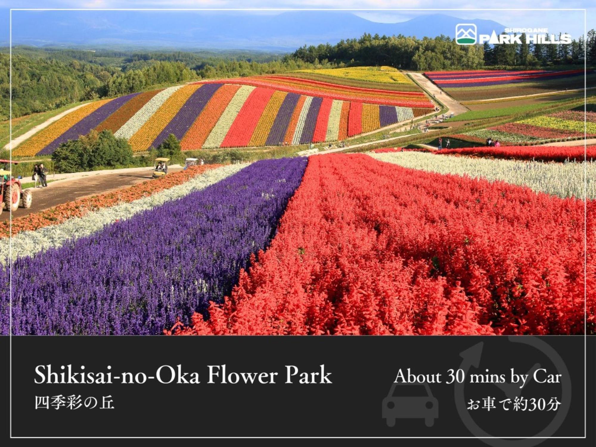 Biei Shirogane Onsen Hotel Park Hills Eksteriør billede